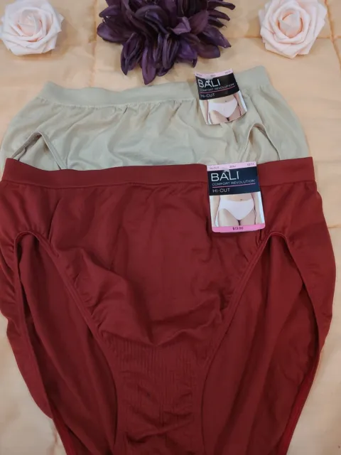 NWT BALI COMFORT Revolution Cool Comfort Hipster Panty Size 2 XL/9 Style #  ST63 £3.94 - PicClick UK