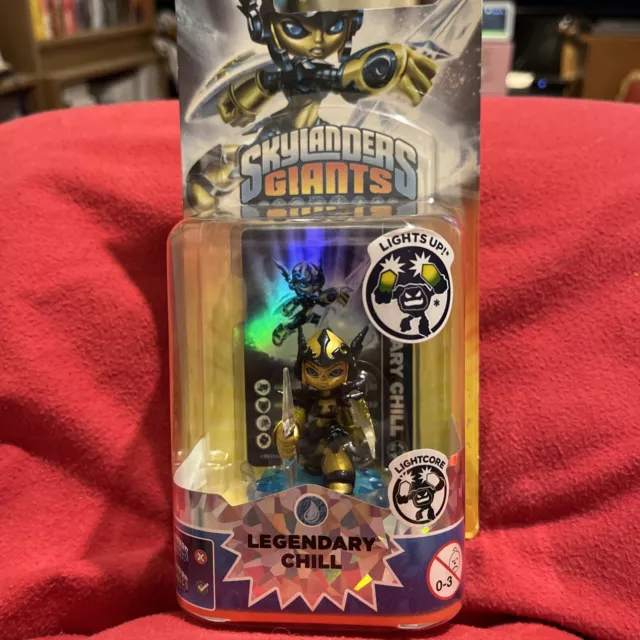 Skylanders Giants Legendary Chill  Lightcore New Sealed.