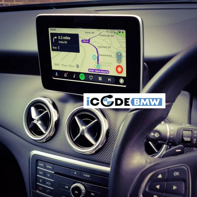 MERCEDES WIRELESS APPLE CarPlay Android Auto Retrofit A B C E G GLC CLS