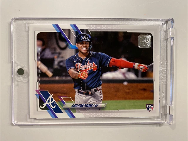 Cristian Pache /OF A’s, Braves RC | 2021 Topps Image Variation Rookie Card #187