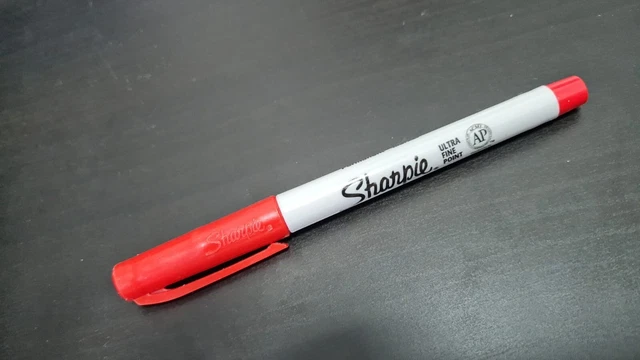 Sharpie Pen Ultra Fine Point Red