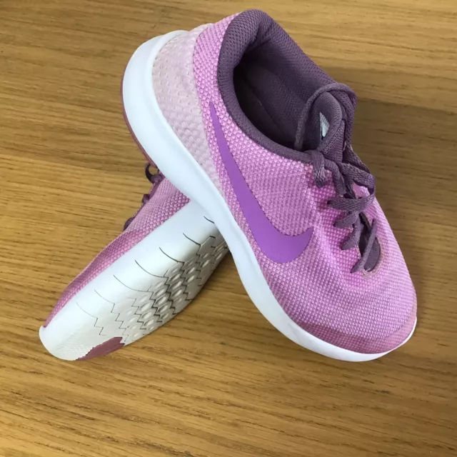 LADIES NIKE FLEX EXPERIENCE RN7 PURPLE PINK TRAINERS SIZE UK