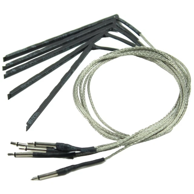 Micro Capteur Piézo Pour Violon électrique - Égaliseur Silencieux - Avec Casque Et Câble - Pour Brancher Et Jouer En Silence