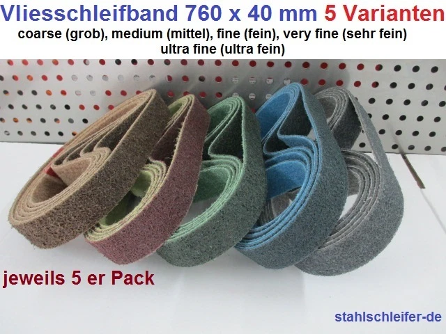 Score Vlies Schleifband 40x760mm - Industriequalität & Flexibilität