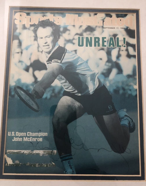 Signed/Autograph September 17, 1984 John McEnroe Sports Illustrated