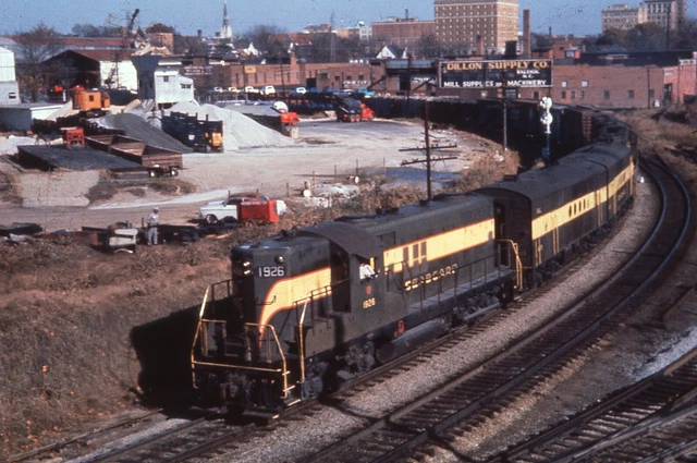 Duplicate Train Slide Seaboard GP-9 #1926 11/1960 Raleigh N. Carolina