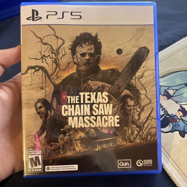 THE TEXAS CHAINSAW Massacre Game PlayStation 5 / PS5 Includes Poster