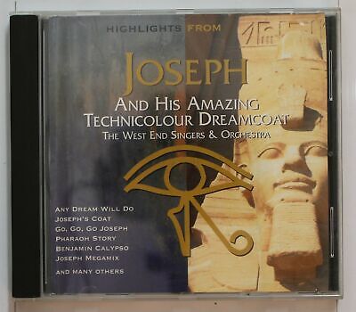 The West End Singers & Orchestra Highlights From Joseph .... UK CD 1997 Musical