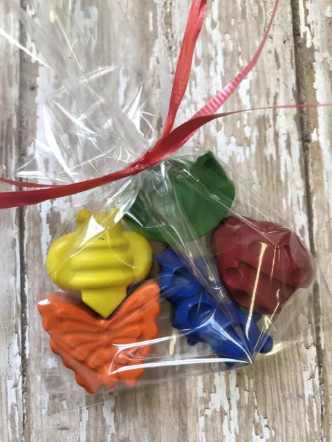 5 Sets of 5 Insect Bugs Crayons Party Favors Beat Bug Birthday Teacher Supply 2