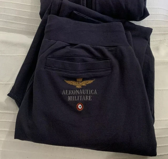 PNTALONE TUTA UOMO Aeronautica Militare Taglia Xxl EUR 59 99 PicClick IT