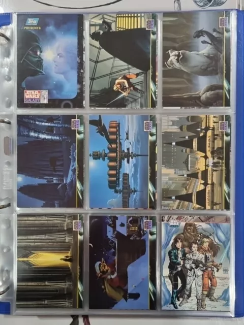 Star Wars Galaxy Series Two 1994  Set 141 - 275  Cards Including Ultra Pro Pages