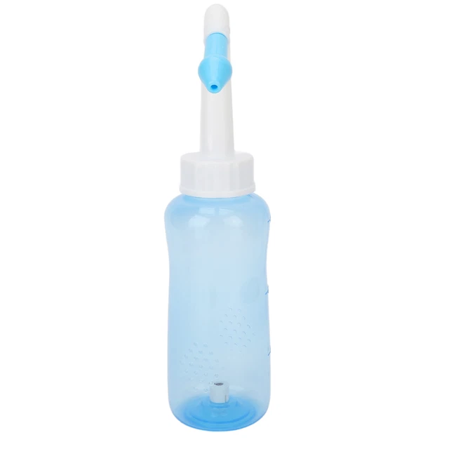 Juego de riego nasal 300 ml riego nasal lavado nasal botella enjuague nasal