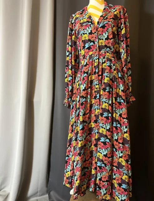 Gul Hurgel Maxi belted dress Medium M New