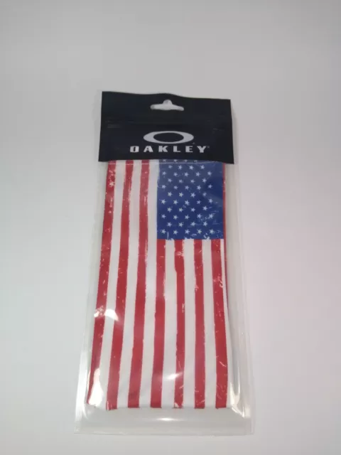 Gafas de sol Oakley EE. UU. bandera americana HDO microbolsa bolsa bolsa de limpieza bolsa auténtica 2