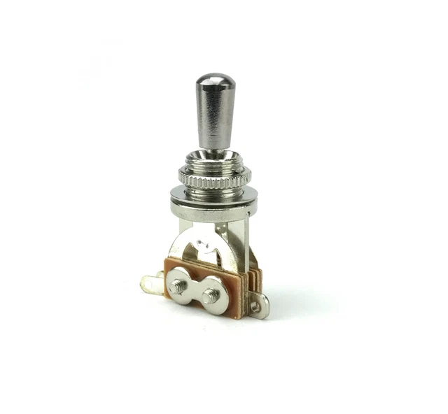 CHROME 3 WAY Toggle Switch Pickup Selector for Electric Guitar Chrome