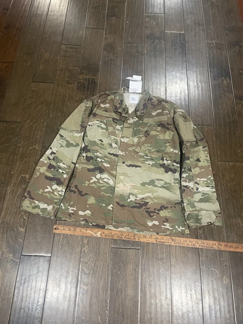US Army Multicam Coat Fire Resistant Combat Camo Uniform Jacket Medium Long NWT