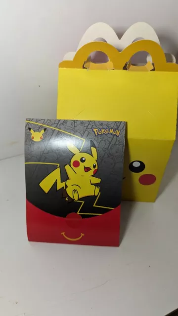 Pacchetto Happy Meal Pokemon Mc Donald's ITA 2021 - 25° Anniversario 3