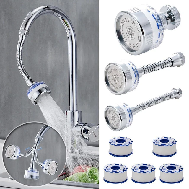 Universal Kitchen Faucet Aerator Sink Tap Adapter Water Filter Swivel Head H8T3