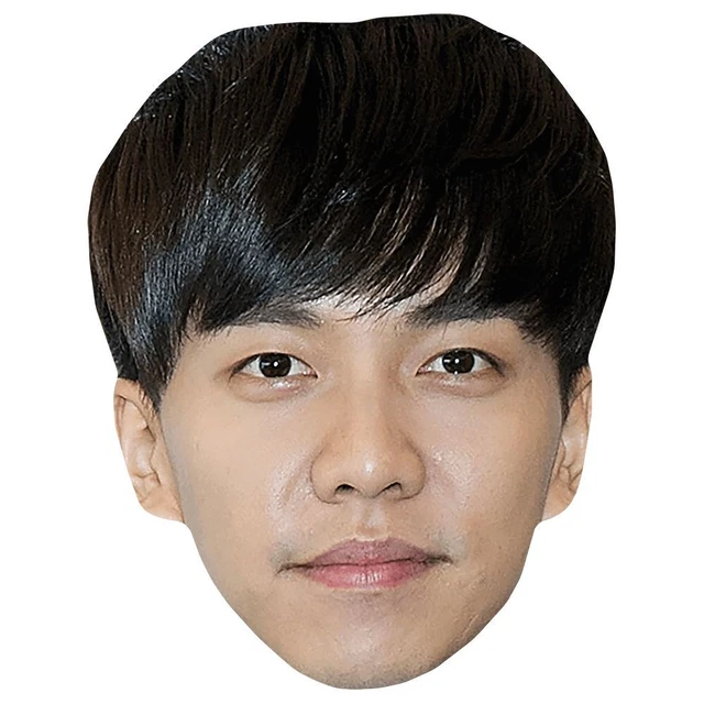 Lee Seung-Gi (Fringe) Celebrity Mask, Flat Card Face