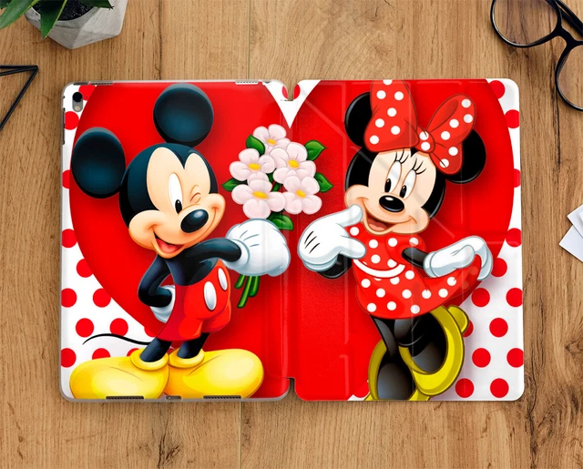 Mickey and Minnie love iPad case with display screen for all iPad models iPad-20