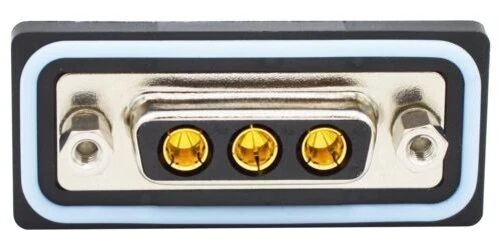 Connecteur LEMO EXG1B305HLN Femelle 5 Positions à Souder - Or/Bronze