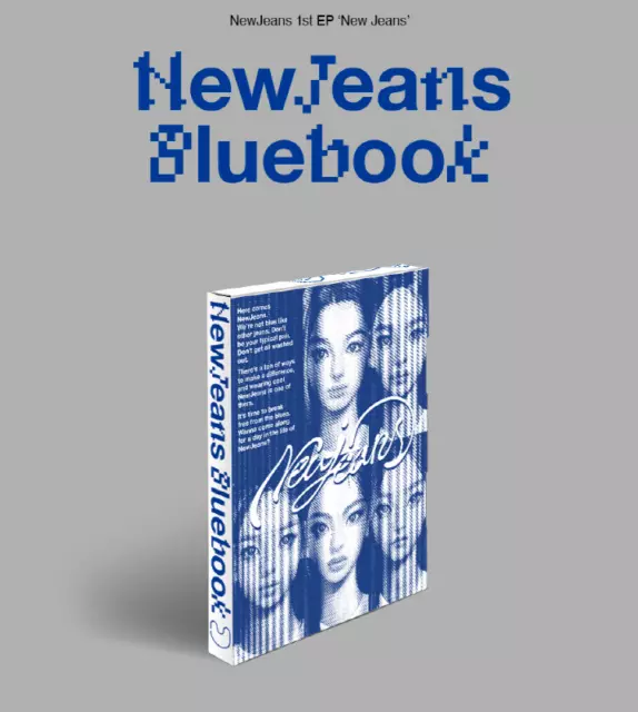 Official Mini Poster 6pcs Set NewJeans 1st EP New Jeans Bluebook Version  Genuine