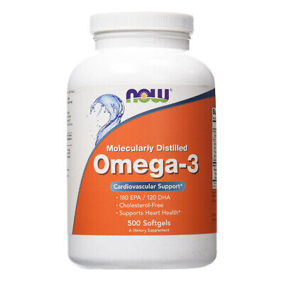 NOW Foods Omega-3  500 Softgels NOW1653