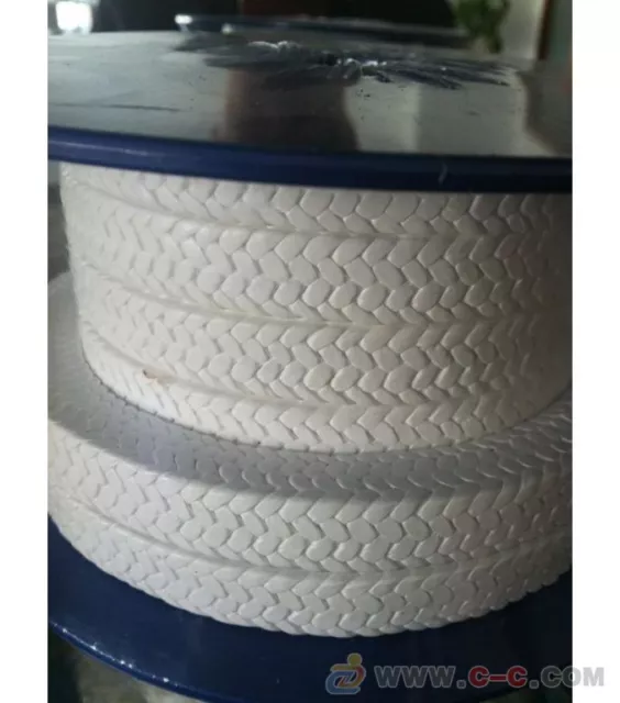 GLAND PACKING ROPE/SHAFT SEAL SOLD PER 8M REEL- PTFE Pure Virgin (Various Sizes)