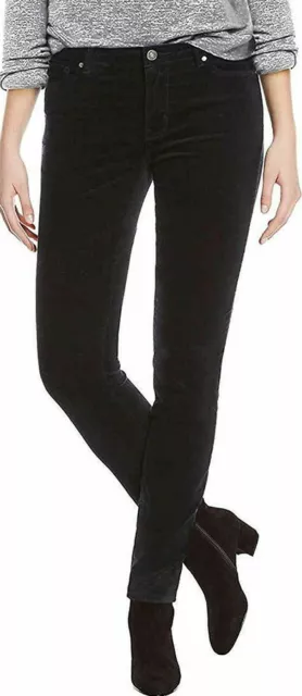 Buffalo David Bitton Women's Brushed Corduroy Skinny Jean (8/29, Black)