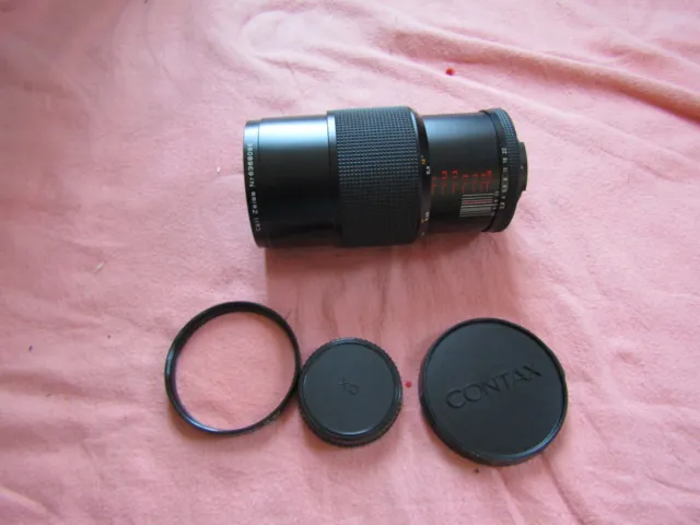 Carl Zeiss T* S-Planar Camera Lens 60Mm F2.8 With Contax/Yashica Mount