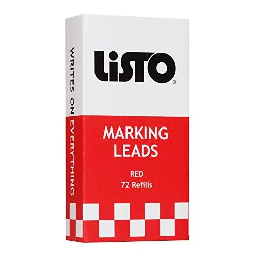 162 Marking Pencils Refill - RED Box of 72 Grease Pencils/China Marking Penci...