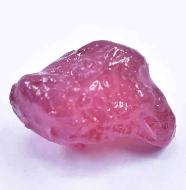 14.35 Ct Untreated Facet Red Ruby Burmese Rare 100% Natural Rough Certified 3