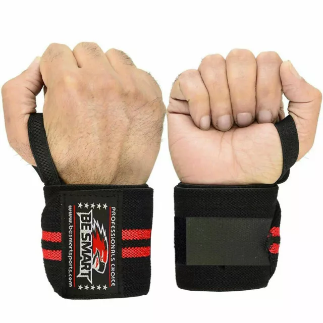 Weight Lifting bodybuilding Wrist GYM Muscle training wrist support straps/wraps 2
