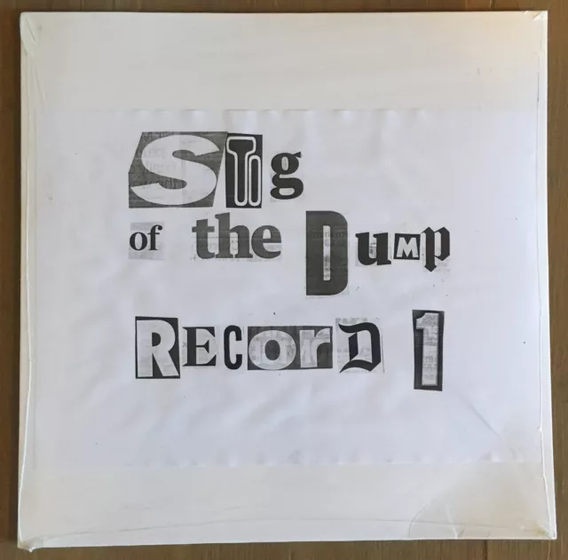 Stig of The Dump: 'Record 1' 12' Vinyl LP UK Hip-Hop 2013 NEW SEALED