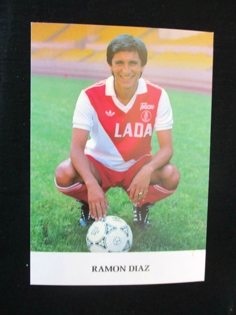 Carte Postale Rui Barros – AS Monaco – Saison 1992-1993 – Excellent état