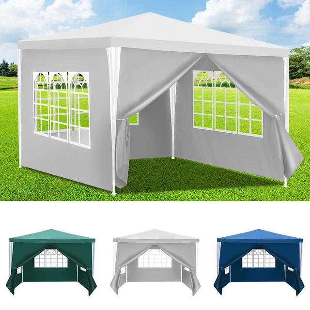 Pavillon Festzelt Picknicks Partyzelt Wasserdicht Gartenpavillon  PE 3x3/3x6m