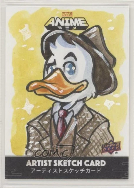 2020 Upper Deck Marvel Anime Sketch Cards 1/1 Kate Carleton Auto Sketch 09q5