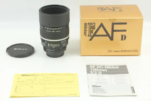 [Top MINT in Box] Nikon AF DC Nikkor 105mm f2 D Defocus-image Control Lens Japan