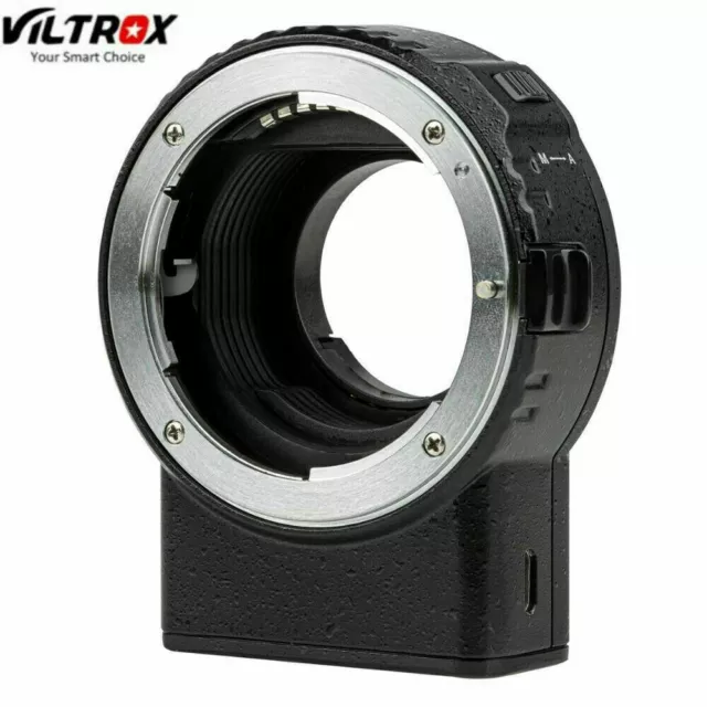VILTROX NF-M1 Auto Focus Lens Adapter for Nikon F Lens to M4/3 M43 mount Camera