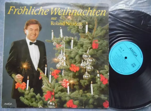 Vinyl LP "Roland Neudert - Fröhliche Weihnachten" Amiga  1986 DDR