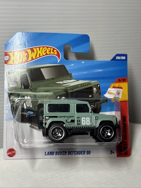 Hot Wheels Elite64 Land Rover Defender 90 Pick-up 1/64 – Vert, édition Limitée 2023