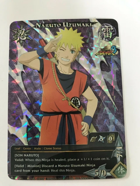 CARTE NARUTO CUSTOM Collectible Card Game CCG Foil prism card EUR