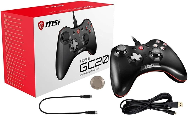 MSI FORCE GC20 Wired Pro Controller Gioco PC e Android 'PC e Android pronto