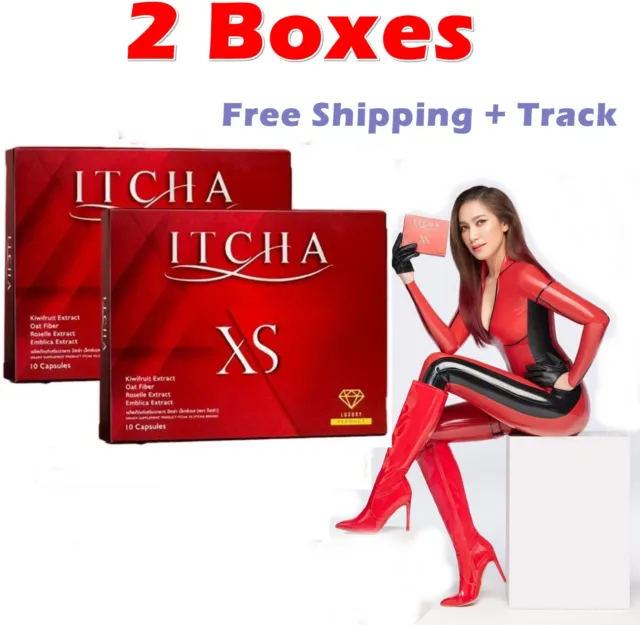 2 X New ITCHA XS Dietary Supplement Weight Control By Benze Pornchita