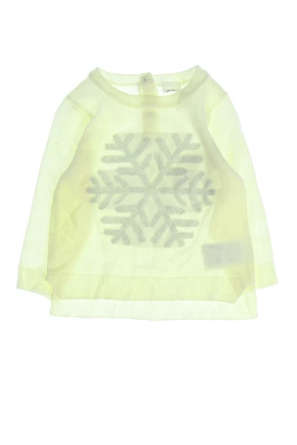 H&M pullover Metallic Effect 68 créme