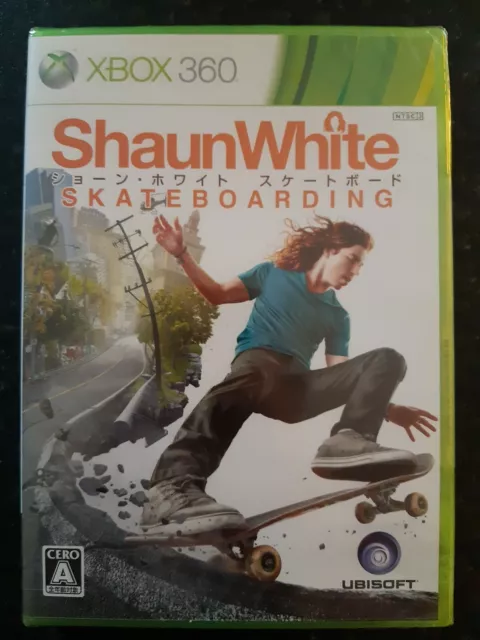 Brand New Sealed Shaun White Skateboarding Japanese Xbox 360