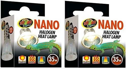 2 Pack Labs 35w Nano Halogen Heat Lamp