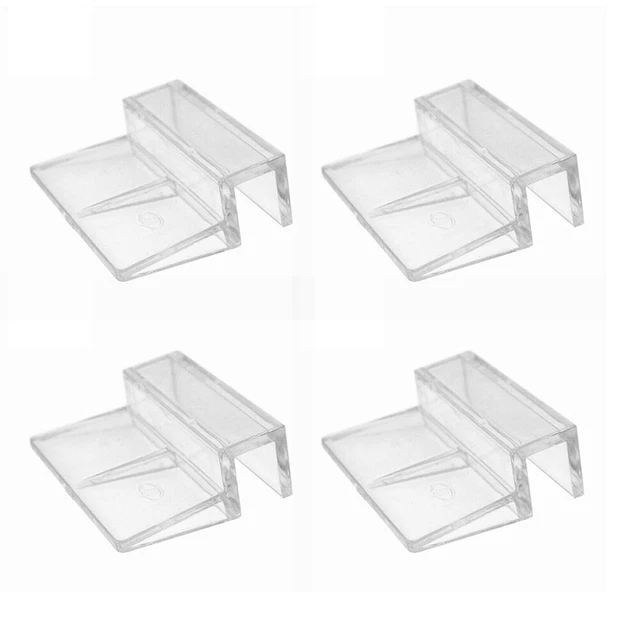 6mm 8mm 10mm 12mm 4pcs Fish Tank Bracket Clip Acrylic Aquarium Lid Holder #JD
