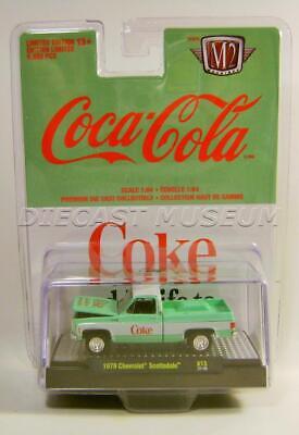 1979 '79 Chevy Scottsdale Truck A13 Coca-Cola Coke M2 Machines Diecast 2022