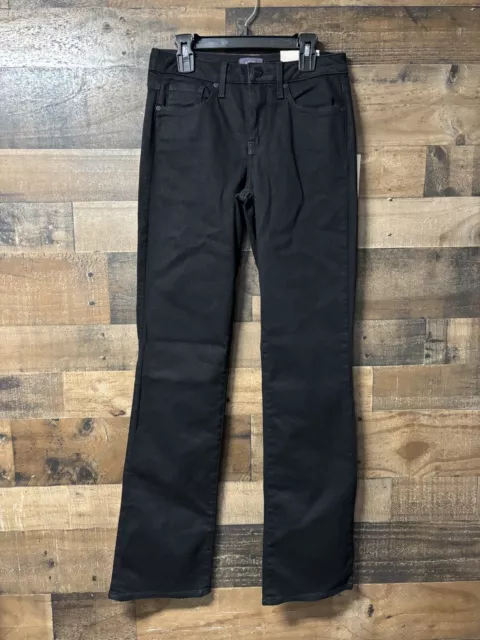 New NYDJ Barbara Bootcut Jeans Size 00, Black